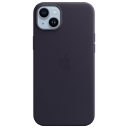 photo Чехол для смартфона iPhone 14 Plus MagSafe Back/ Кожа/ Пурпурный