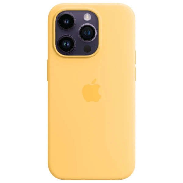 Husă pentru smartphone iPhone 14 Pro MagSafe Back/ TPU/ Yellow photo 1