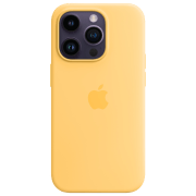 photo Husă pentru smartphone iPhone 14 Pro MagSafe Back/ TPU/ Yellow