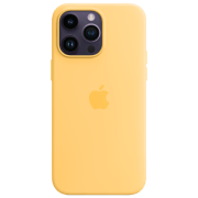 photo Husă pentru smartphone iPhone 14 Pro Max MagSafe Back/ TPU/ Yellow