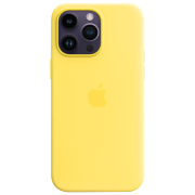 photo Husă pentru smartphone iPhone 14 Pro Max Back/ TPU/ Yellow