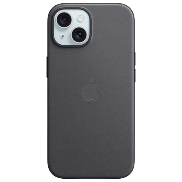 Чехол для смартфона iPhone 15 MagSafe Back/ FineWoven/ Черный photo 1