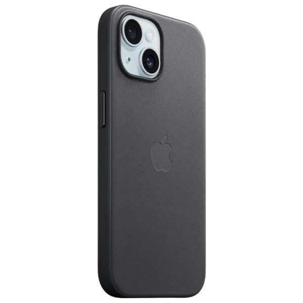 Чехол для смартфона iPhone 15 MagSafe Back/ FineWoven/ Черный photo 2
