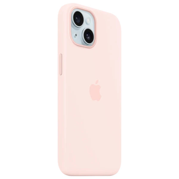 Husă pentru smartphone iPhone 15 MagSafe Back/ TPU/ Pink photo 2