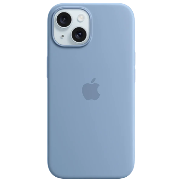 Husă pentru smartphone iPhone 15 MagSafe Back/ TPU/ Blue photo 1
