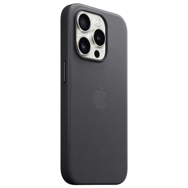 Чехол для смартфона iPhone 15 Pro MagSafe Back/ FineWoven/ Черный photo 2