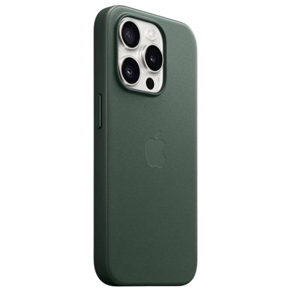 Чехол для смартфона iPhone 15 Pro MagSafe Back/ FineWoven/ Зелёный photo 2