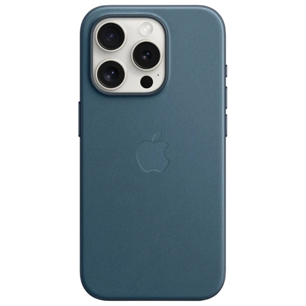 Husă pentru smartphone iPhone 15 Pro MagSafe Back/ FineWoven/ Blue photo 1