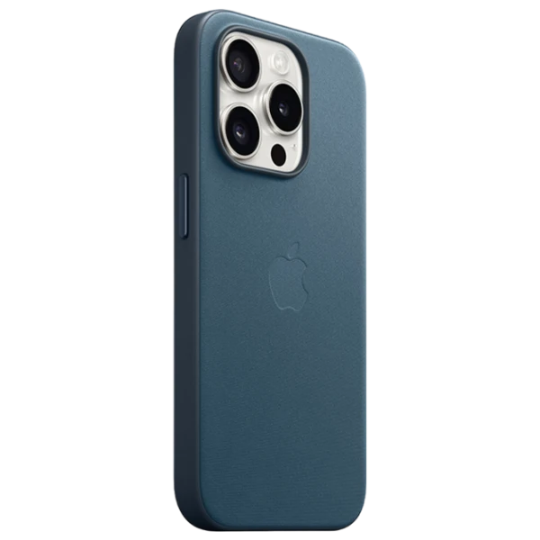 Чехол для смартфона iPhone 15 Pro MagSafe Back/ FineWoven/ Синий photo 2