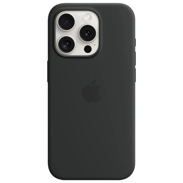 Чехол для смартфона iPhone 15 Pro MagSafe Back/ TPU/ Черный photo 1
