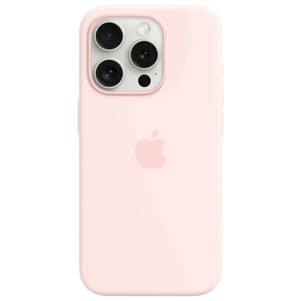 Чехол для смартфона iPhone 15 Pro MagSafe Back/ TPU/ Розовый photo 1