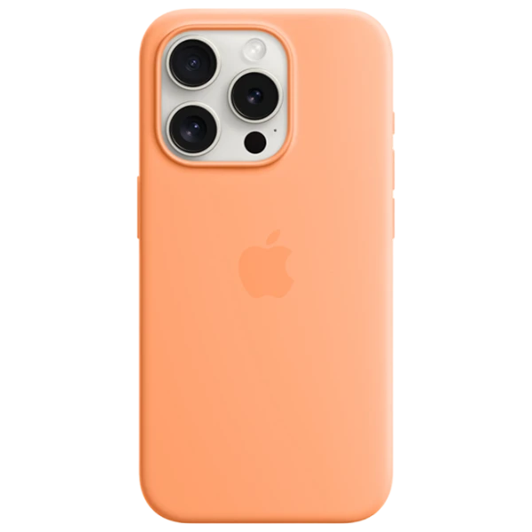 Чехол для смартфона iPhone 15 Pro MagSafe Back/ TPU/ Оранжевый photo 1