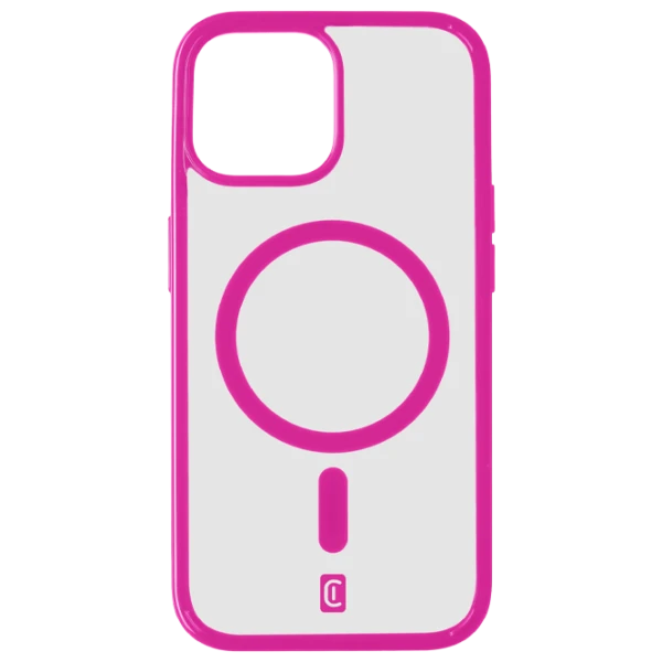 Husă pentru smartphone iPhone 15 MagSafe Back/ TPU/ Pink photo 1