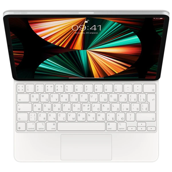 Husă pentru tabletă iPad Pro 12.9" (6th generation) Magic Keyboard/ Poliuretan/ White photo 3