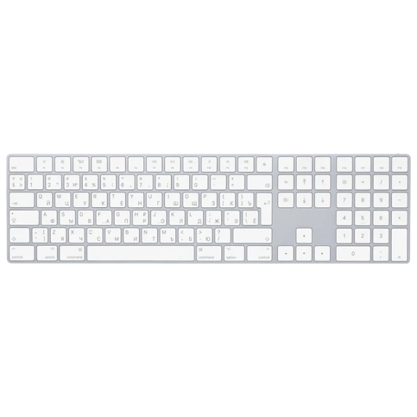Tastatură Apple Magic Keyboard MQ052RS/ A Russian/ White photo 1