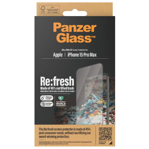 Sticlă de protecție Apple iPhone 15 Pro Max PanzerGlass photo 4