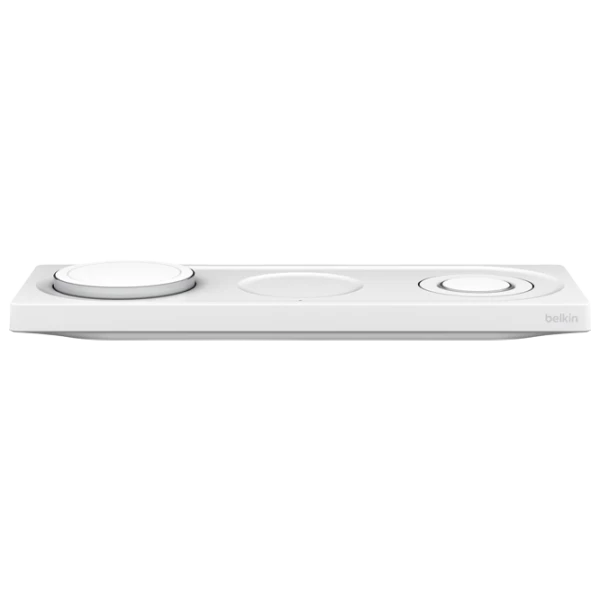 Încărcător wireless Belkin BoostCharge Pro 15 W/ White photo 2