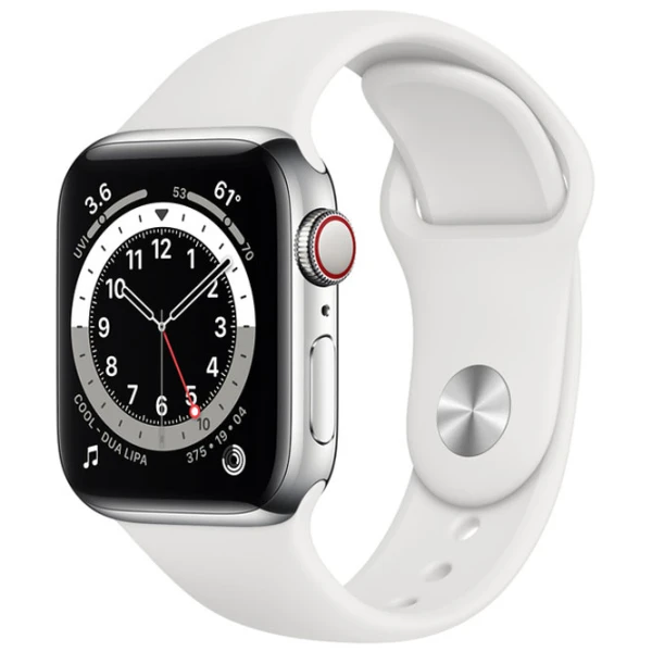 Curelușă Apple Watch S/ M & M/ L Steel/ 40 mm/ White photo 3