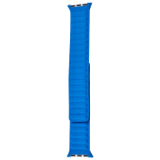 photo Curelușă Apple Watch M/ L Leather/ 42/ 44 mm/ Blue Baltic