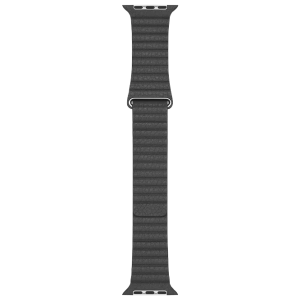 Curelușă Apple Watch Loop Leather/ 38/ 40 mm/ Black photo 1