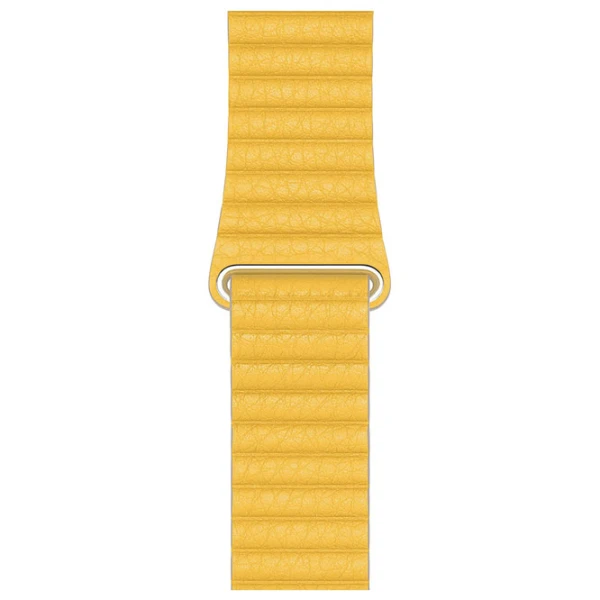 Curelușă Apple Watch Loop Leather/ 38/ 40 mm/ Meyer Lemon photo 2