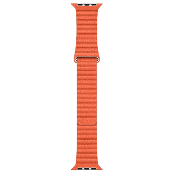 Curelușă Apple Watch Loop Leather/ 38/ 40 mm/ Sunset Yellow photo 1