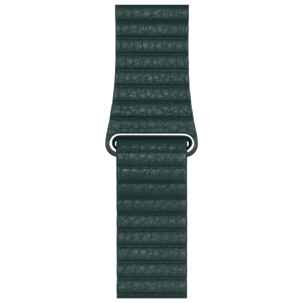 Curelușă Apple Watch Loop Leather/ 42/ 44 mm/ Green Forest photo 1