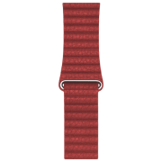 photo Curelușă Apple Watch Loop Leather/ 42/ 44 mm/ Red Forest