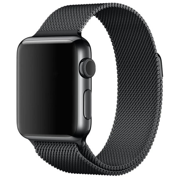 Curelușă Apple Watch Milanese Loop Steel/ 38/ 40 mm/ Black photo 3