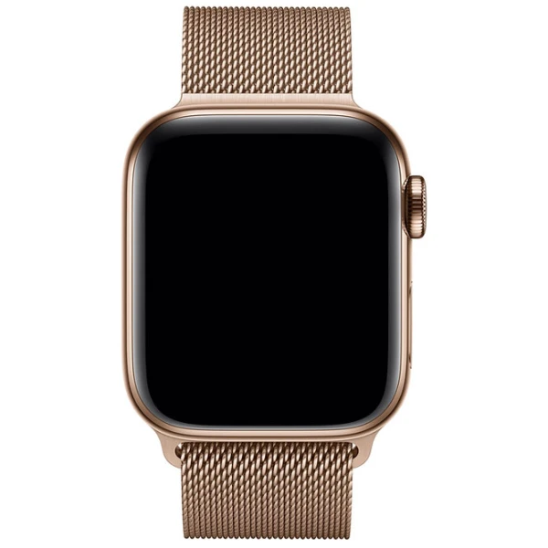 Curelușă Apple Watch Milanese Loop Steel/ 38/ 40 mm/ Gold photo 2