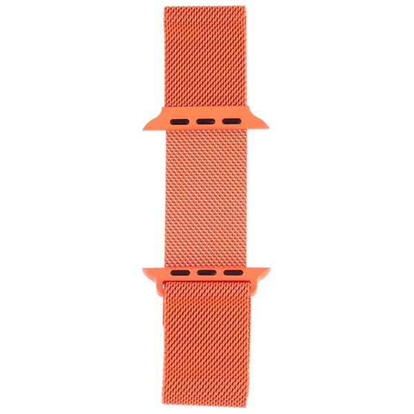 Curelușă Apple Watch Milanese Loop Steel/ 38/ 40 mm/ Orange photo 2