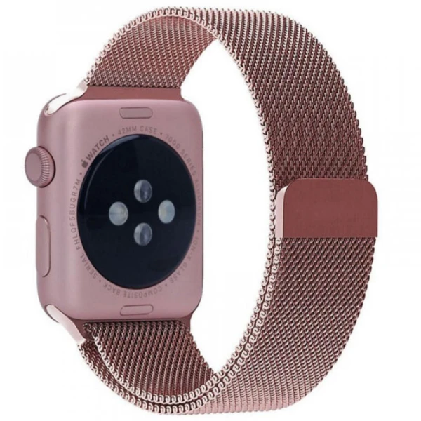 Curelușă Apple Watch Milanese Loop Steel/ 38/ 40 mm/ Rose Gold photo 2