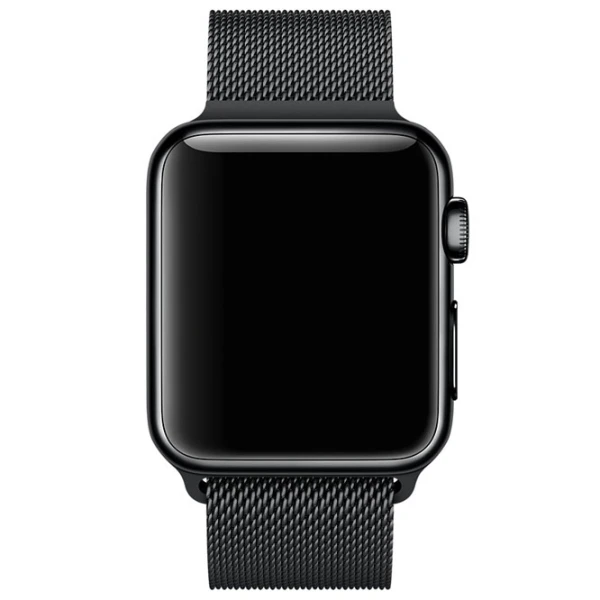 Curelușă Apple Watch Milanese Loop Steel/ 42/ 44 mm/ Black photo 5