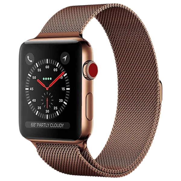 Curelușă Apple Watch Milanese Loop Steel/ 42/ 44 mm/ Bronze photo 1