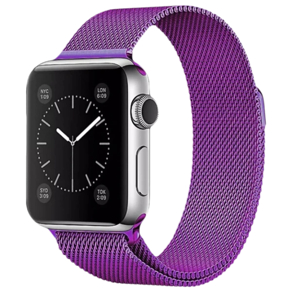 Curelușă Apple Watch Milanese Loop Steel/ 42/ 44 mm/ Purple photo 1