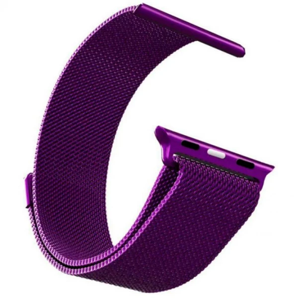 Curelușă Apple Watch Milanese Loop Steel/ 42/ 44 mm/ Purple photo 3