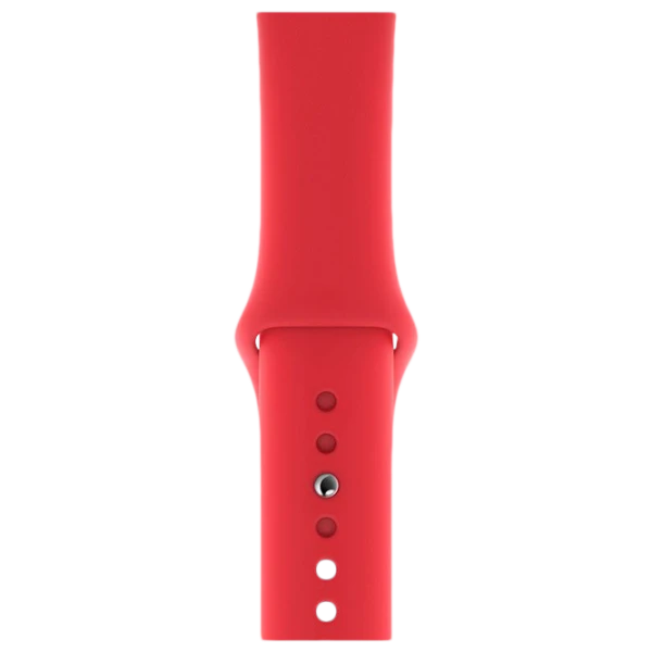 Curelușă Apple Watch S/ M & M/ L Silicon/ 38/ 40 mm/ Red Begonia photo 1