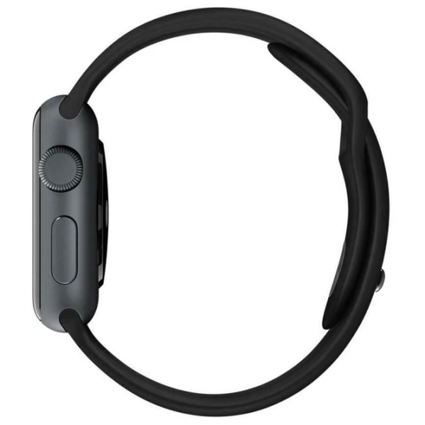 Curelușă Apple Watch S/ M & M/ L Silicon/ 38/ 40 mm/ Black photo 2