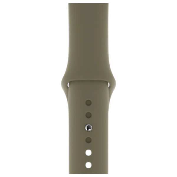 Curelușă Apple Watch S/ M & M/ L Silicon/ 38/ 40 mm/ Khaki photo 1