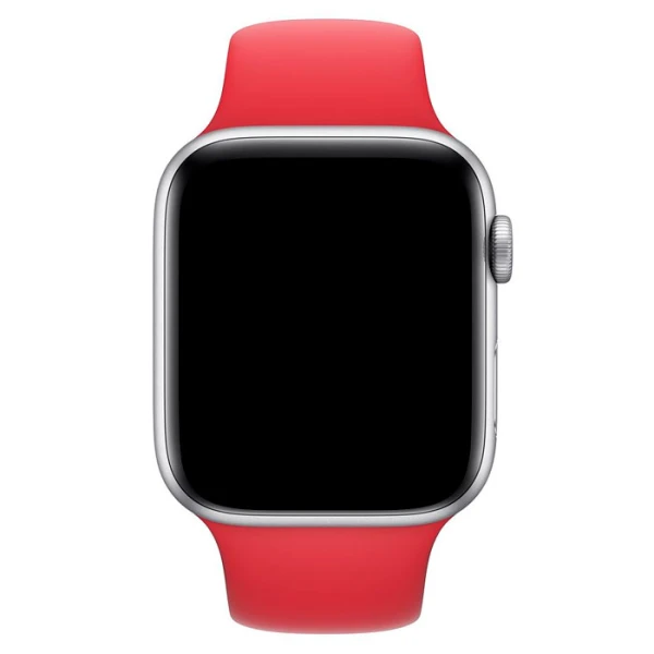 Curelușă Apple Watch MWUQ2ZM/ A Silicon/ Red photo 2