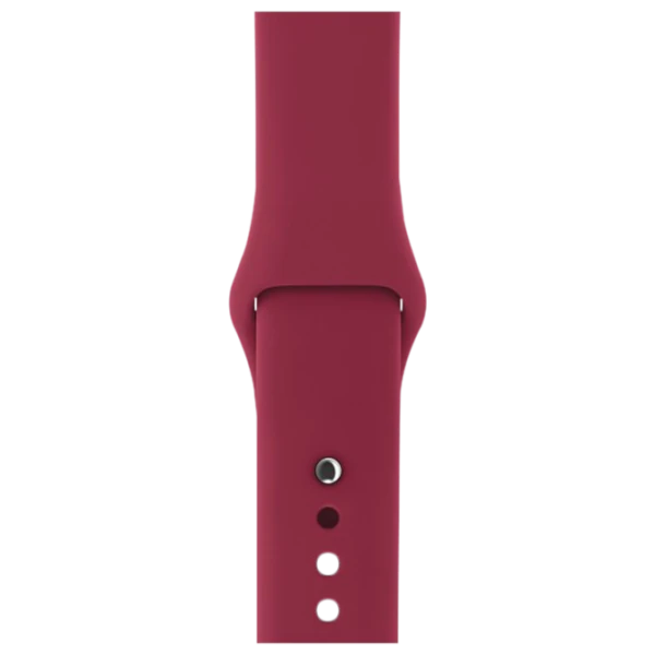 Curelușă Apple Watch S/ M & M/ L Silicon/ 38/ 40 mm/ Marsala photo 1