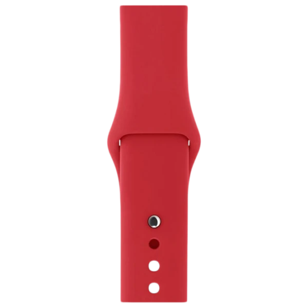 Curelușă Apple Watch MWUQ2ZM/ A Silicon/ Red photo 1