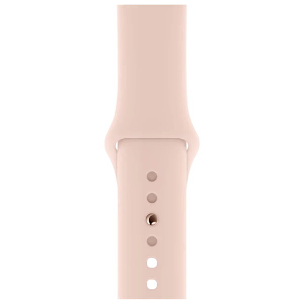 Curelușă Apple Watch S/ M & M/ L Steel/ Pink Sand photo 1