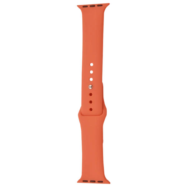 Curelușă Apple Watch S/ M & M/ L Silicon/ 42/ 44 mm/ Orange photo 1