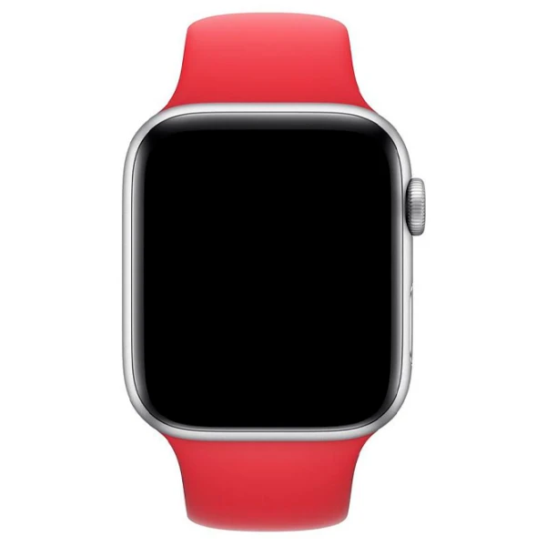 Curelușă Apple Watch M/ S Silicon/ 42/ 44 mm/ Red photo 2