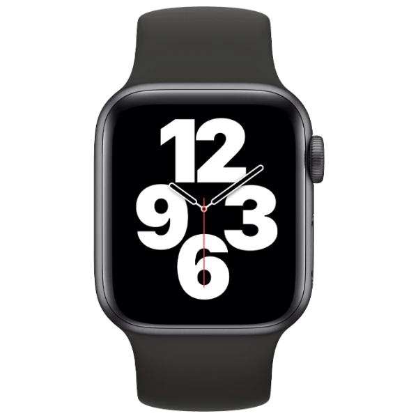 Curelușă Apple Watch Solo Loop Silicon/ 40 mm/ Black photo 2