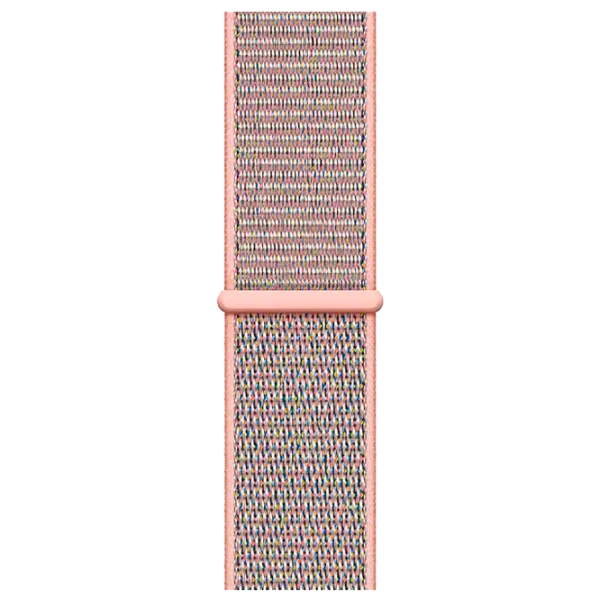 Curelușă Apple Watch Sport Loop Nailon/ 38, 40 mm/ Pink Sand photo 1