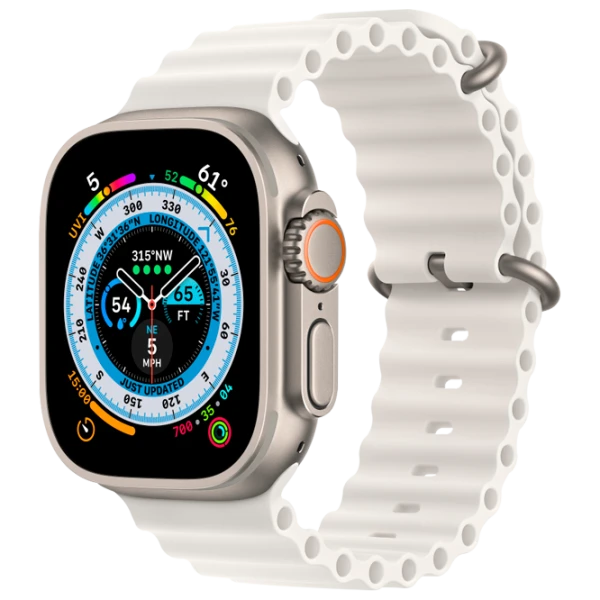 Ремень Apple Watch Ocean Band 49 мм/ Белый photo 1