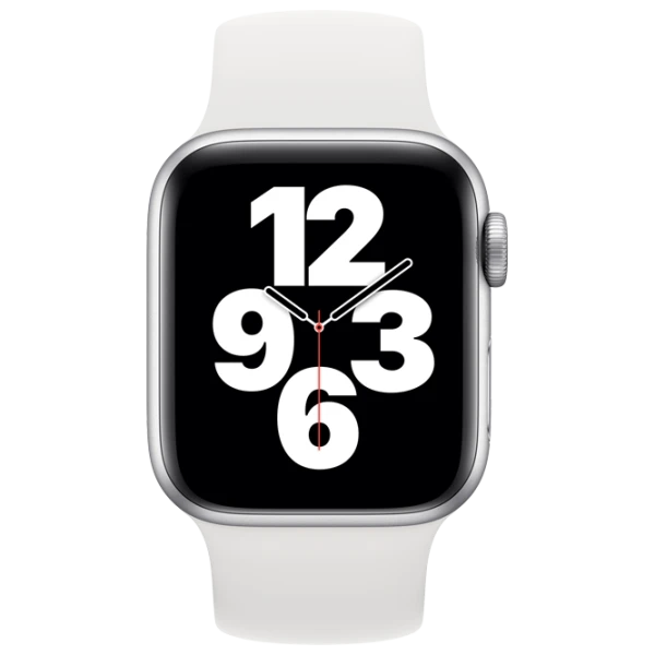 Ремень Apple Watch Solo Loop Силикон/ Белый photo 2