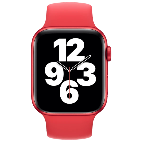 Ремень Apple Watch Solo Loop Силикон/ Красный photo 2